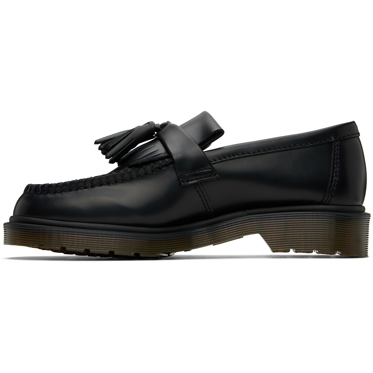 Dr. Martens Black Adrian Smooth Loafers