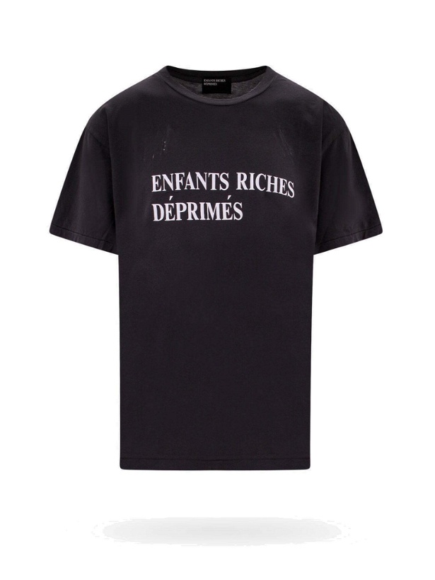 Photo: Enfants Riches Deprimes   T Shirt Black   Mens