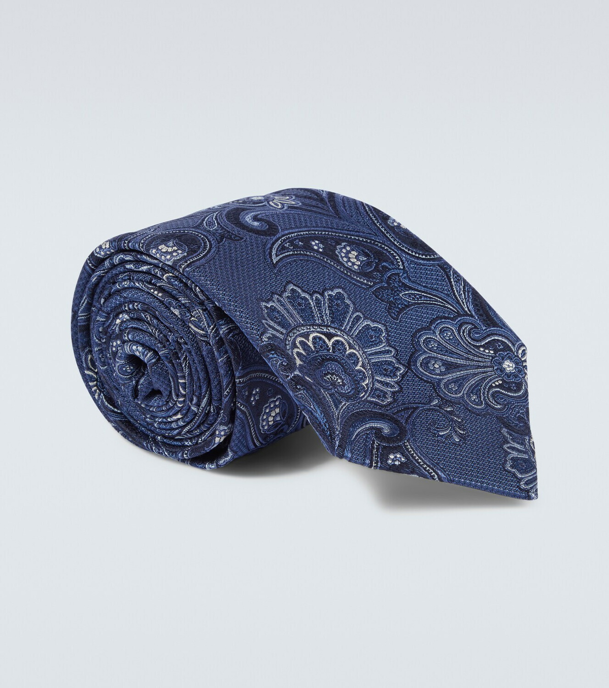 Etro Paisley silk jacquard tie