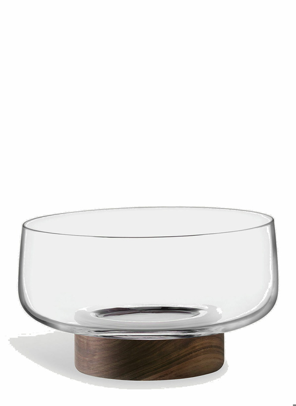 Photo: City Bowl and Walnut Base in Transparent