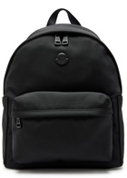 Moncler Pierick Logo-appliquéd Canvas Backpack - Black - One Size