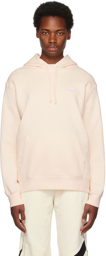 Photo: Nike Pink Sportswear Club Hoodie