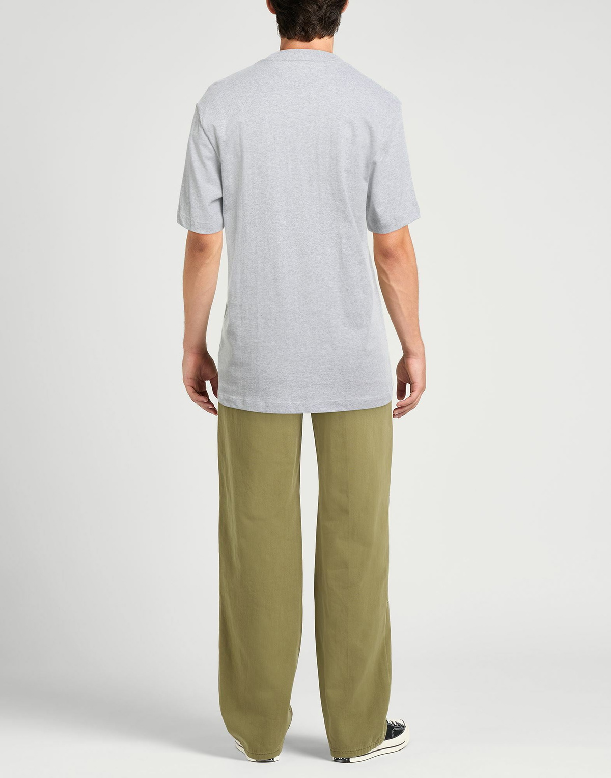 True Religion Mens T-shirt Light in Grey