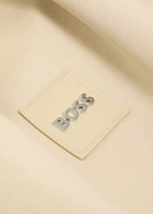 Boss Skiles Quilted Shell and Cotton-blend Jacket Beige