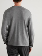 Officine Générale - Reggie Wool-Blend Sweater - Gray