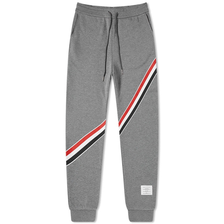 Photo: Thom Browne Diagonal Stripe Sweat Pant