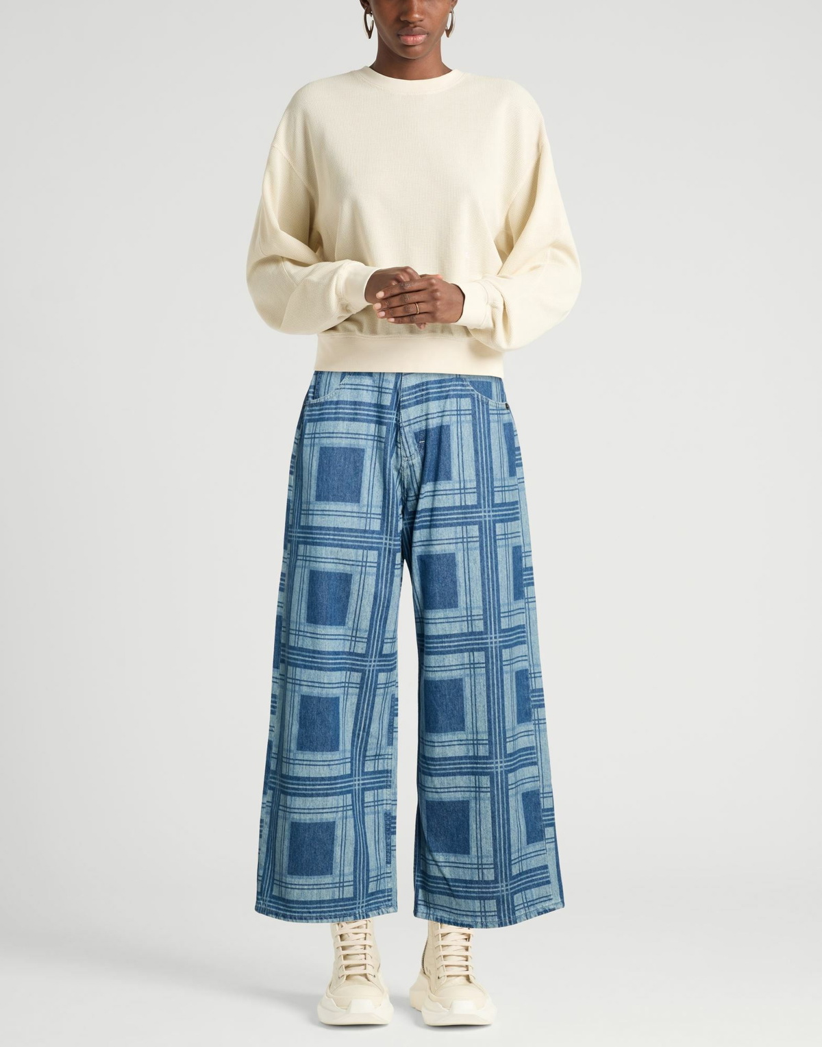 Charles Jeffrey Loverboy Womens Jeans in Blue
