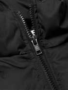 Nike - Sportswear Club Logo-Embroidered Quilted Padded Ripstop Jacket - Black