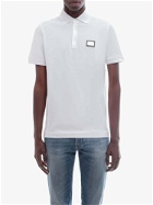 Dolce & Gabbana Polo Shirt White   Mens