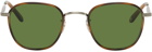 Garrett Leight Tortoiseshell Grant Sunglasses