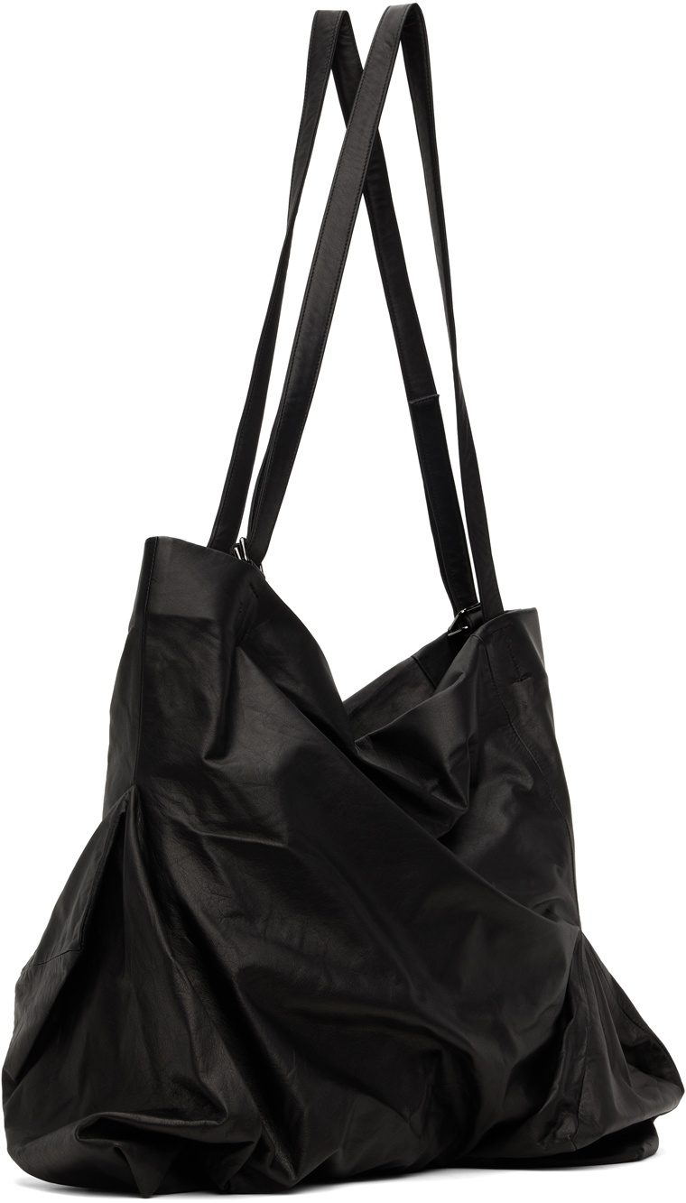 バッグ discord yohji yamamoto Unevenness tote Yohji Yamamoto Black discord Unevenness Tote Yohji Yamamoto