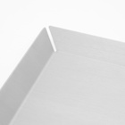 ferm LIVING Press Letter Tray in Aluminium 