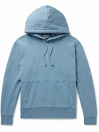 JW Anderson - Logo-Embroidered Cotton-Jersey Hoodie - Blue