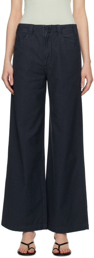 Photo: Citizens of Humanity Navy Paloma Trousers