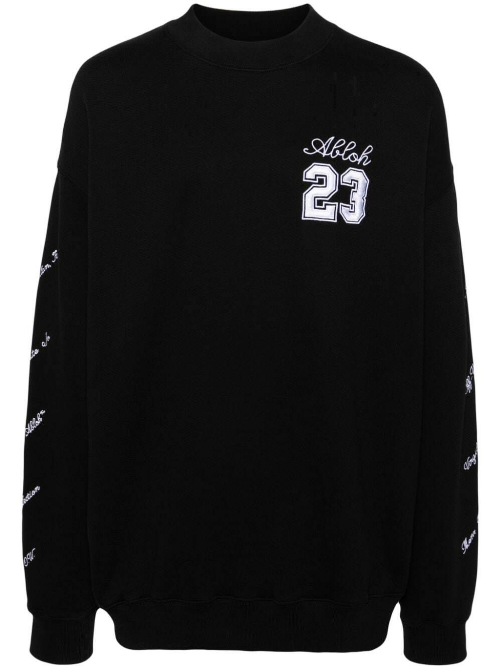 Black diagonal marker arrows sweatshirt best sale