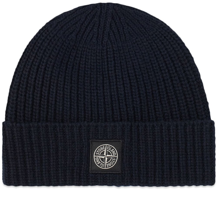 Photo: Stone Island Wool Patch Beanie Hat