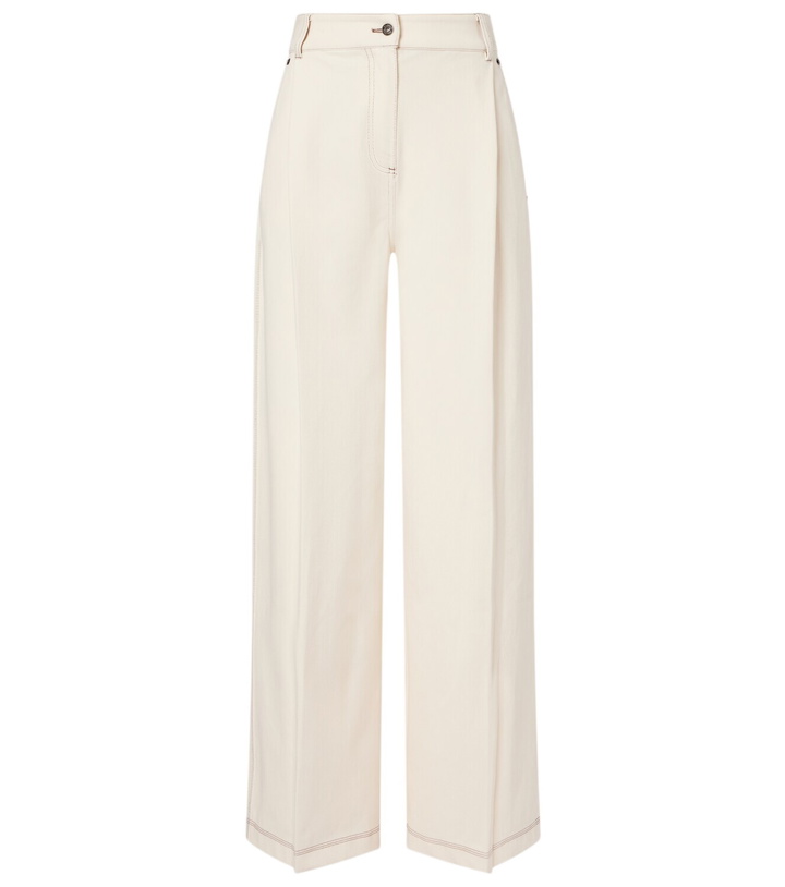 Photo: Max Mara Pleated wide-leg jeans
