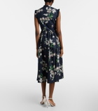 Erdem Floral cotton midi dress