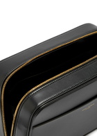 Saint Laurent Daily Cam Logo Leather Cross-body bag - Black - One Size