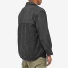 Deva States Men's Orb Corduroy Overshirt in Black