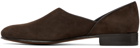 Bode Brown Suede House Shoe