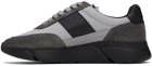 Axel Arigato Black & Gray Genesis Vintage Sneakers