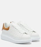 McQueen Oversized leather sneakers