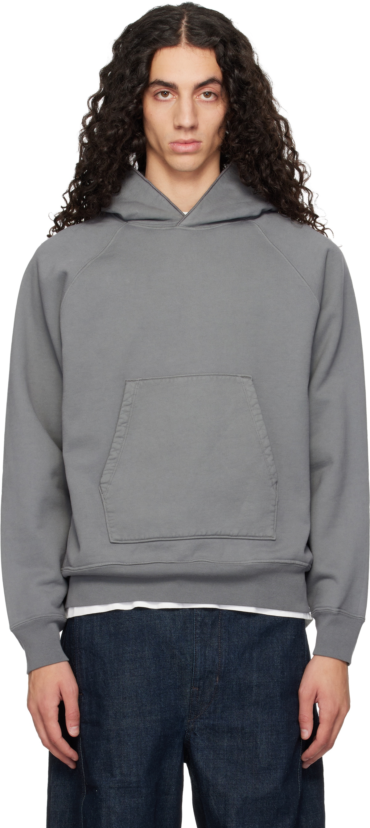 Lady White Co. Gray Super Weighted Hoodie