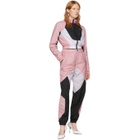 Kirin Pink and White Combo Track Jacket
