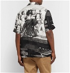 KAPITAL - Bob Marley Camp-Collar Printed Woven Shirt - White