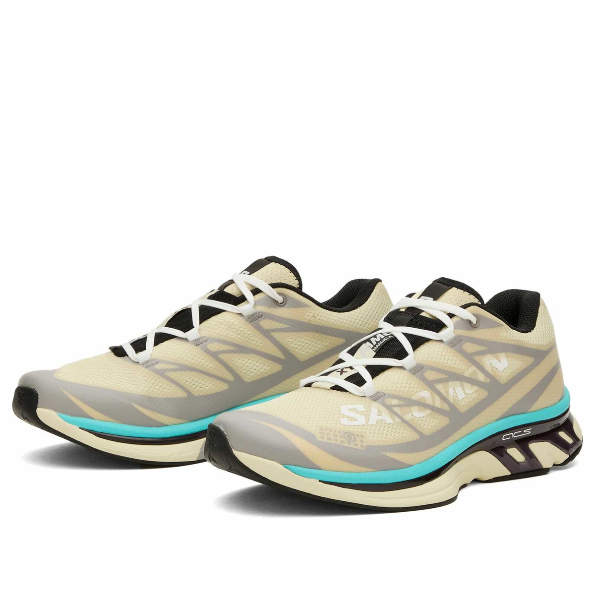 MM6 Maison Margiela Women's x Salomon XT Sneaker in Asparagus Green/Gull/Blue