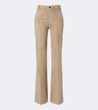 Stouls Lizzy suede bootcut pants