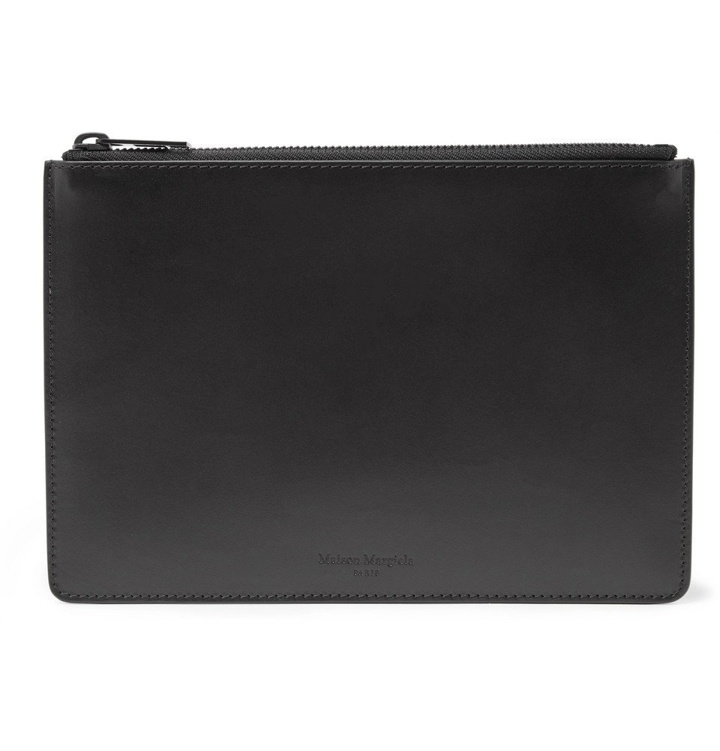 Photo: Maison Margiela - Leather Pouch - Black