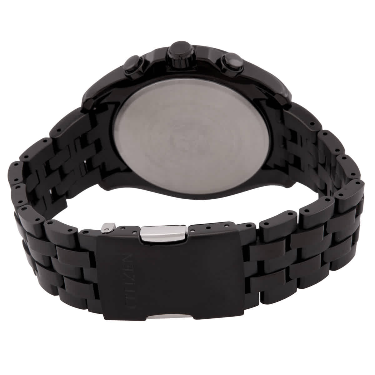 Citizen Eco-Drive Perpetual Alarm World Time GMT Black Dial Mens Watch AT9039-51L