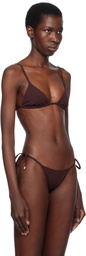 Tropic of C Purple Equator Bikini Top