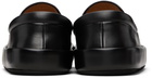 Marsèll Black Cassapelle Leather Slip-on Sneakers