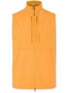 Houdini - Pace Hybrid Recycled Ripstop-Panelled Shell Gilet - Yellow