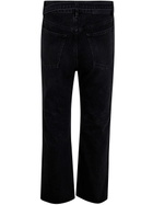 Sacai Boot Cut Denim Pants in Black