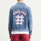 Levi's Men's England Type II Jacket in Blue