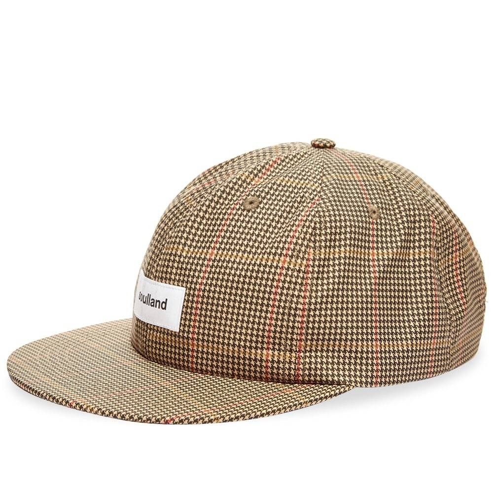 Photo: Soulland Checked 6 Panel Cap Brown