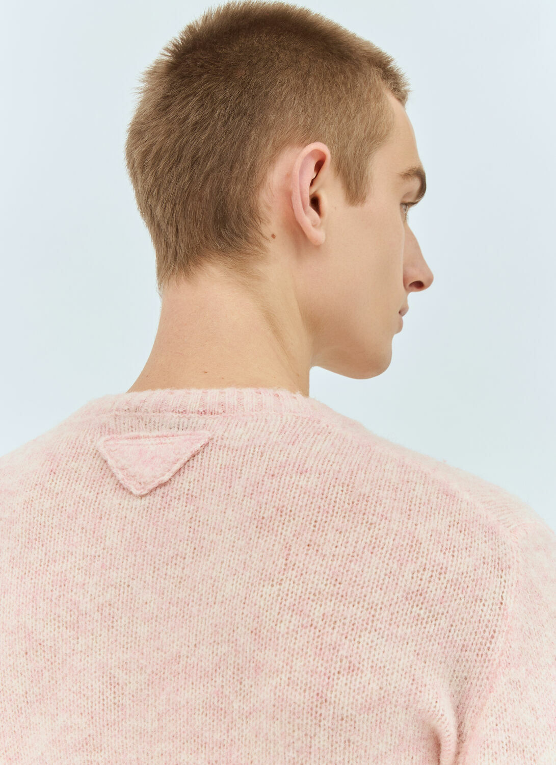 Prada Shetland Wool Crewneck Sweater