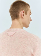 Prada Shetland Wool Crewneck Sweater