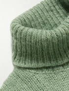 DOPPIAA - Aamintore Alpaca-Blend Rollneck Sweater - Green