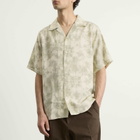 NN07 Men's Julio Printed Vacation Shirt in Green Print