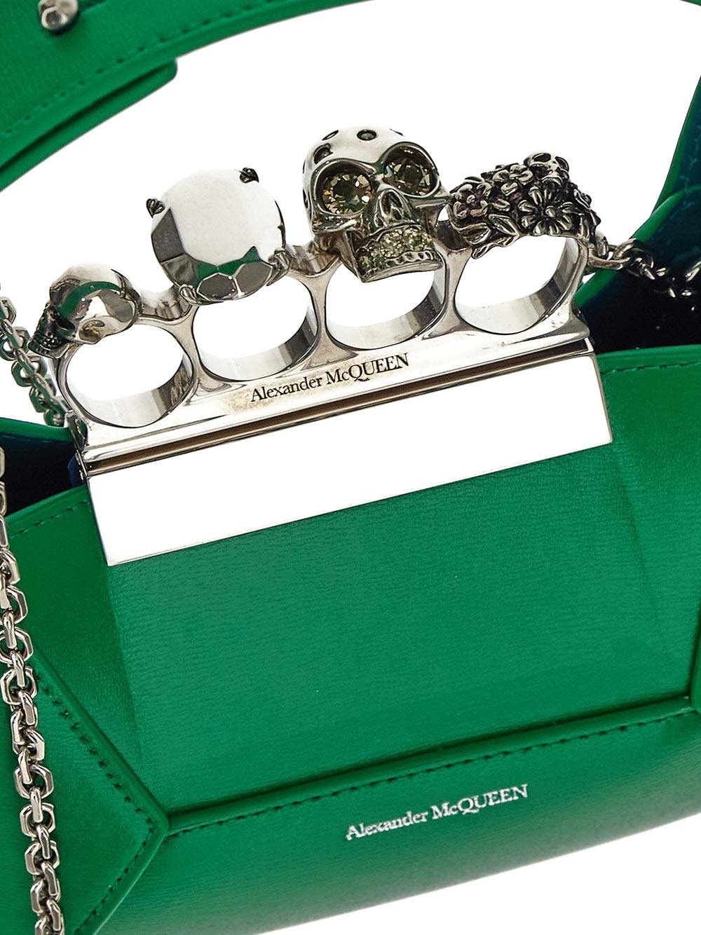 Alexander Mcqueen The Jewelled Hobo Mini Bag Alexander McQueen