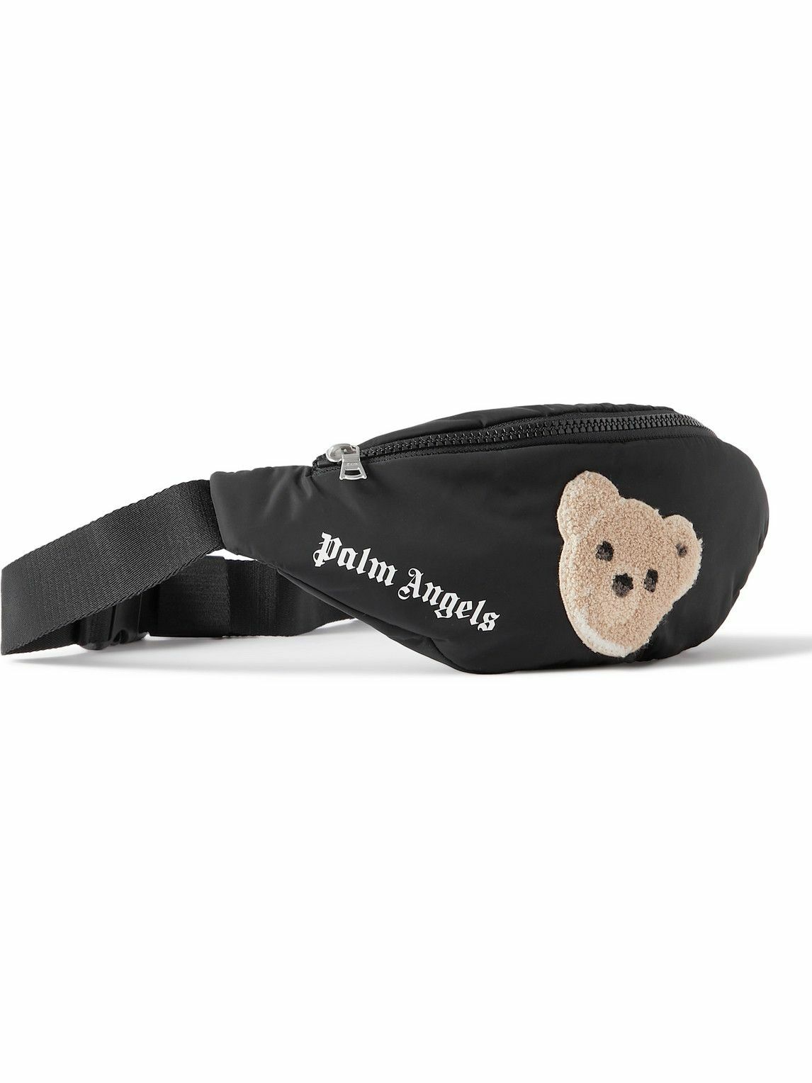 Moschino Teddy Bear Belt Bag in Black