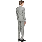 Boss Grey Checked Novan6 Ben2 Suit