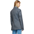 Y/Project Grey Twisted Blazer