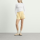 Adidas Women's Terry Towel Shorts in Orange Tint