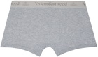 Vivienne Westwood Two-Pack Gray Boxers